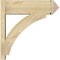 Ekena Millwork Thorton Rough Sawn Arts and Crafts Outlooker, Douglas Fir, 8"W x 26"D x 26"H OUT08X26X26THR03RDF - alternate 2